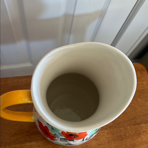 The Pioneer Woman Flea Market White Decorated Floral 2-Quart Pitcher - Picture 8 of 11